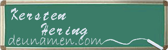 Kersten Hering Visitenkarte